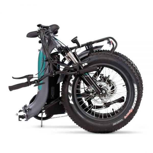 FT20 Inch Fat Tire Folding Electric Bike (250W, 13Ah, 9 Speed)