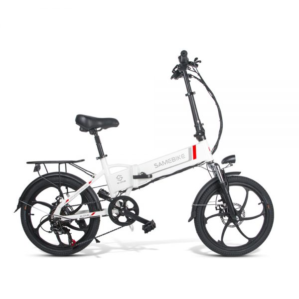 LO26 Inch Magnesium Alloy Rim Folding Electric Bike (350W, 10Ah, 7 Speed)